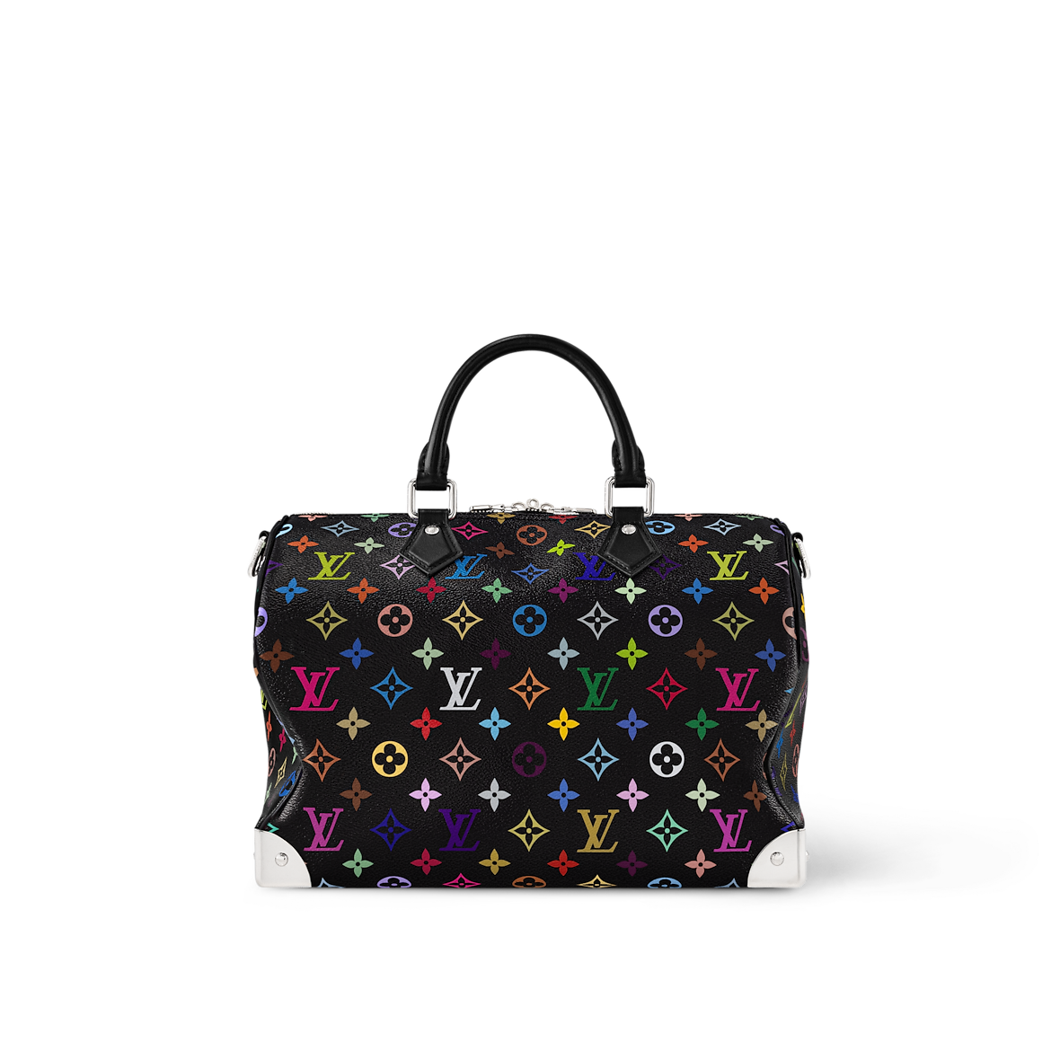 Sac Louis Vuitton Takashi Murakami Speedy Soft 30 (F) — vue 4