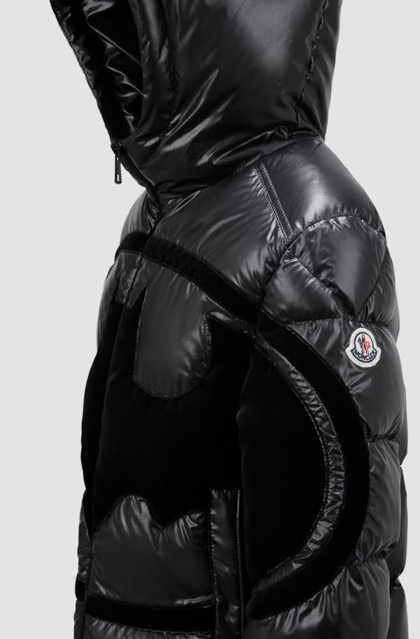 Doudoune Moncler Solander Batman Noir — vue 4