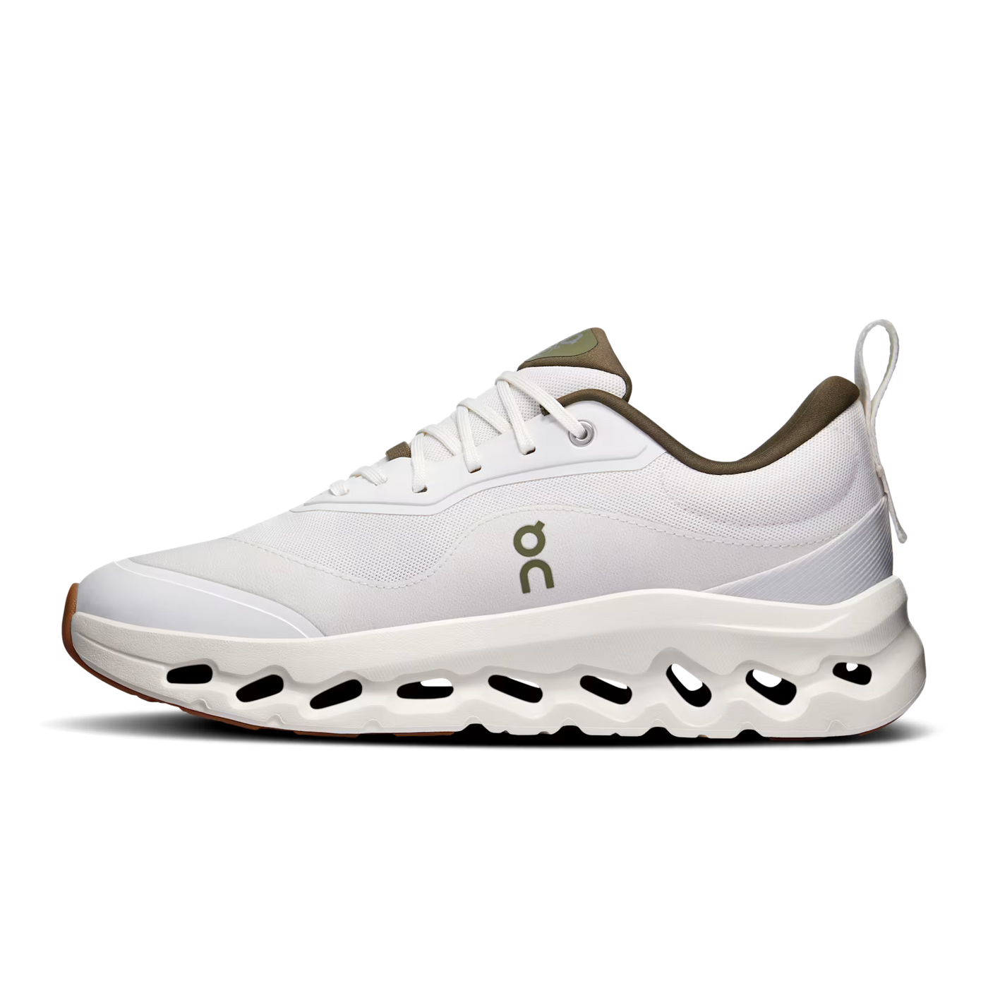 Baskets Loewe on Cloud Blanc Kaki — vue 4