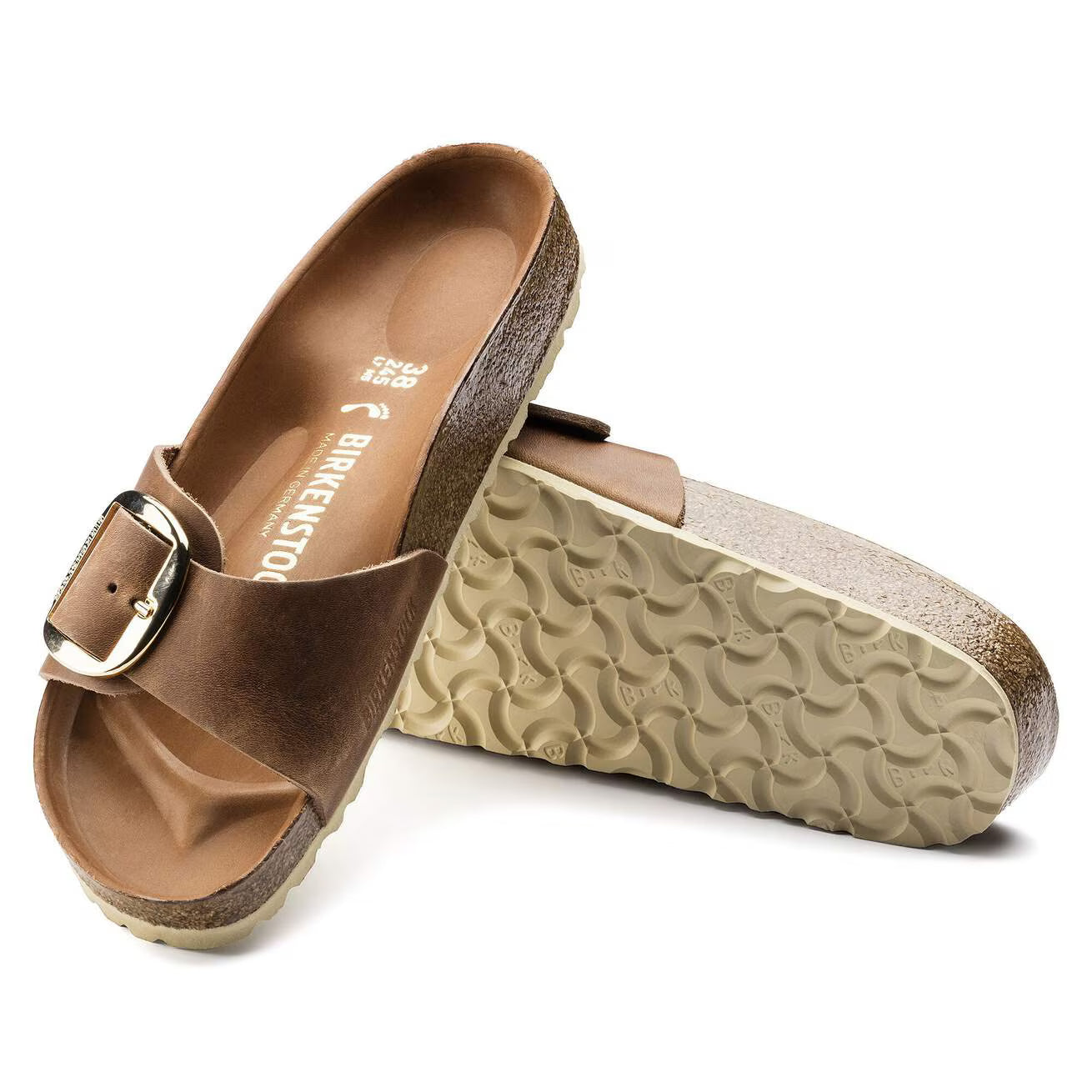 Sandales Birkenstock Madrid Marron — vue 3