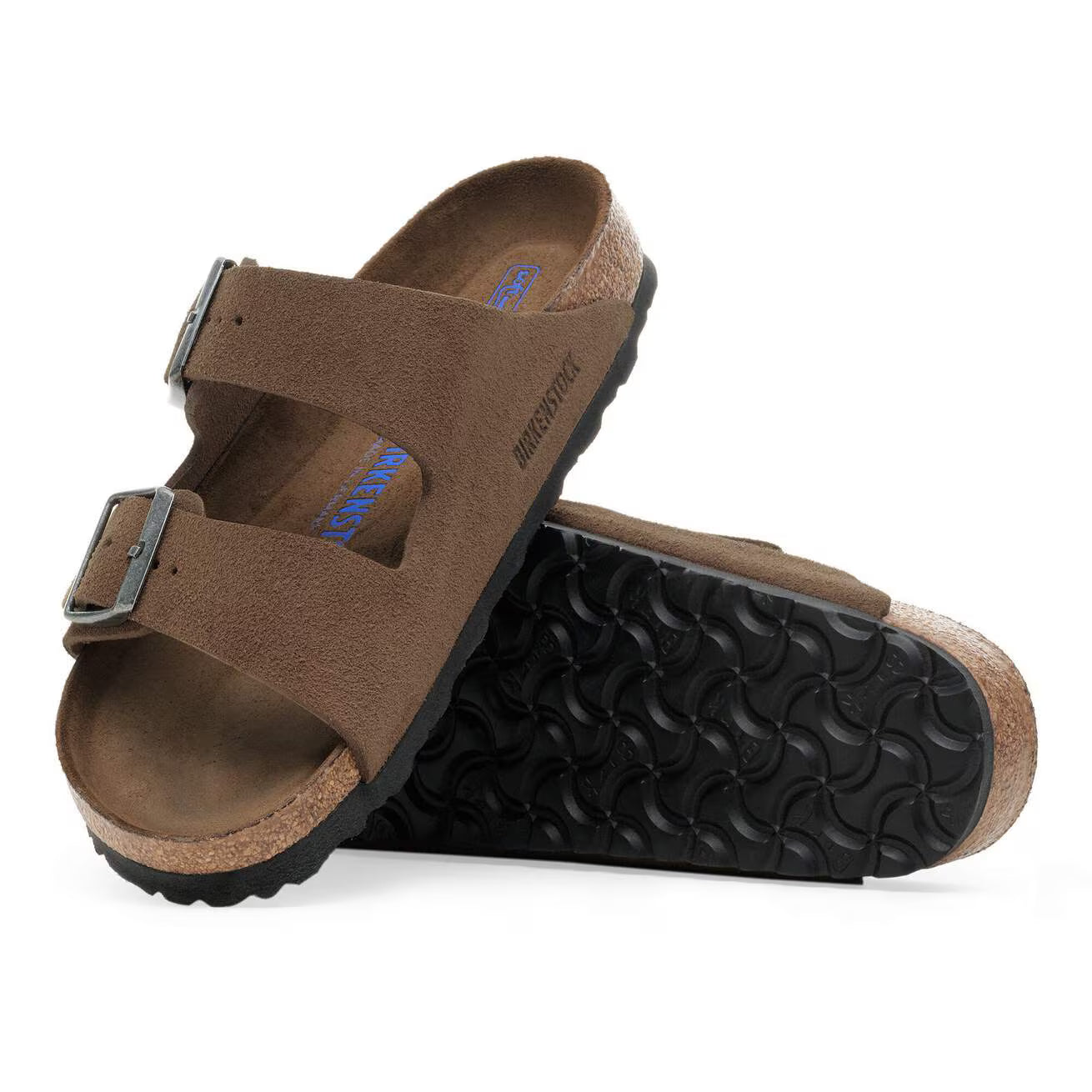 Sandales Birkenstock Arizona Marron — vue 3