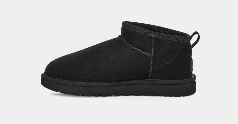 Bottes UGG Ultra Mini Noir — vue 3
