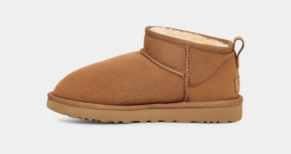 Bottes UGG Ultra Mini Châtaigne — vue 3