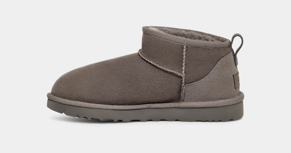 Bottes UGG Ultra Mini Gris — vue 3