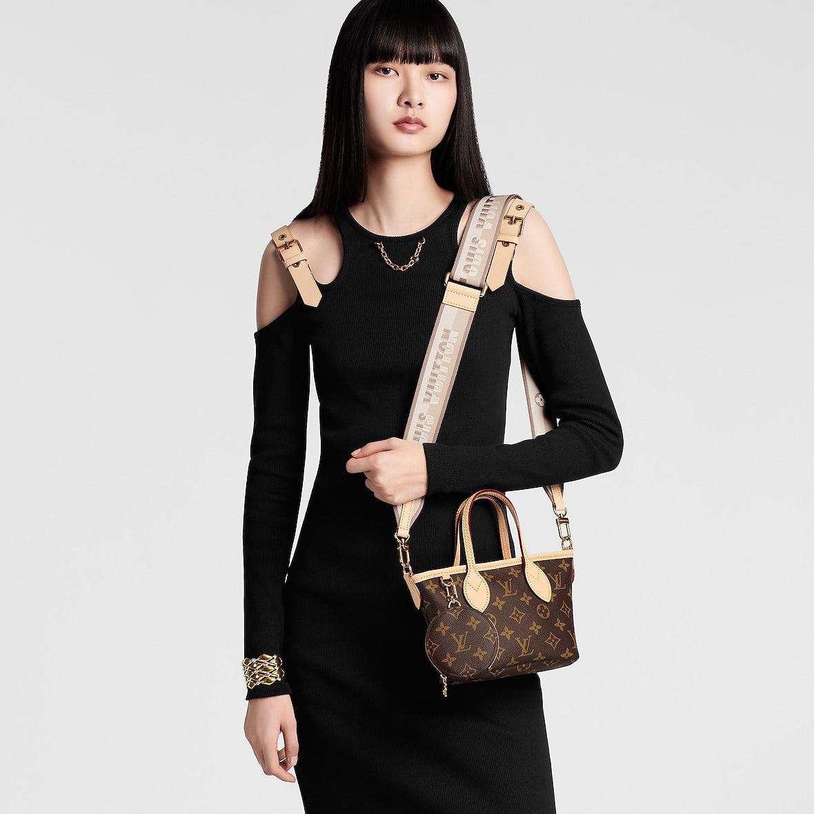 Sac Louis Vuitton Neverfull BB (F) — vue 9