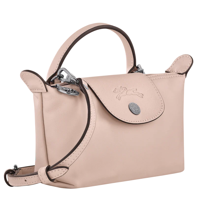 Pochette Longchamp le Pliage Xtra XS Nude — vue 3