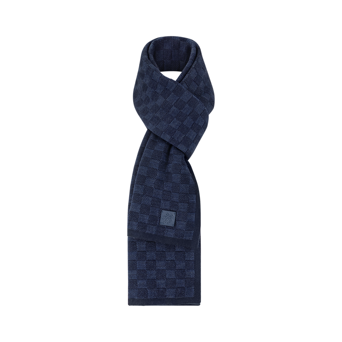 Bonnet Louis Vuitton Néo Petit Damier Bleu Marine — vue 7