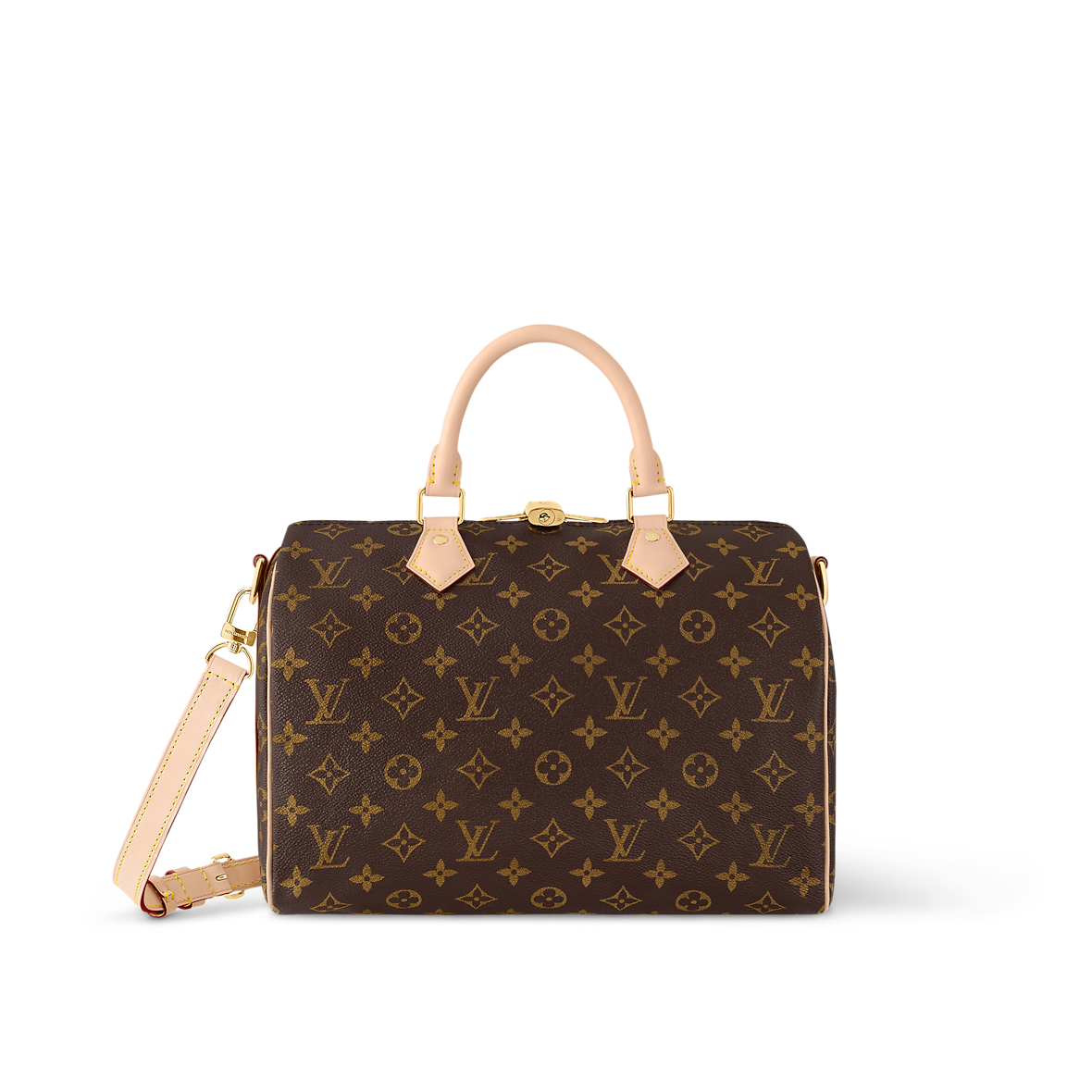 Sac Louis Vuitton Speedy Bandoulière 30 Toile Monogram (F)