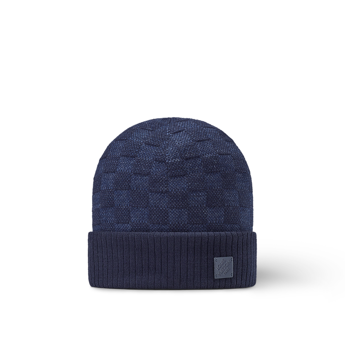 Bonnet Louis Vuitton Néo Petit Damier Bleu Marine