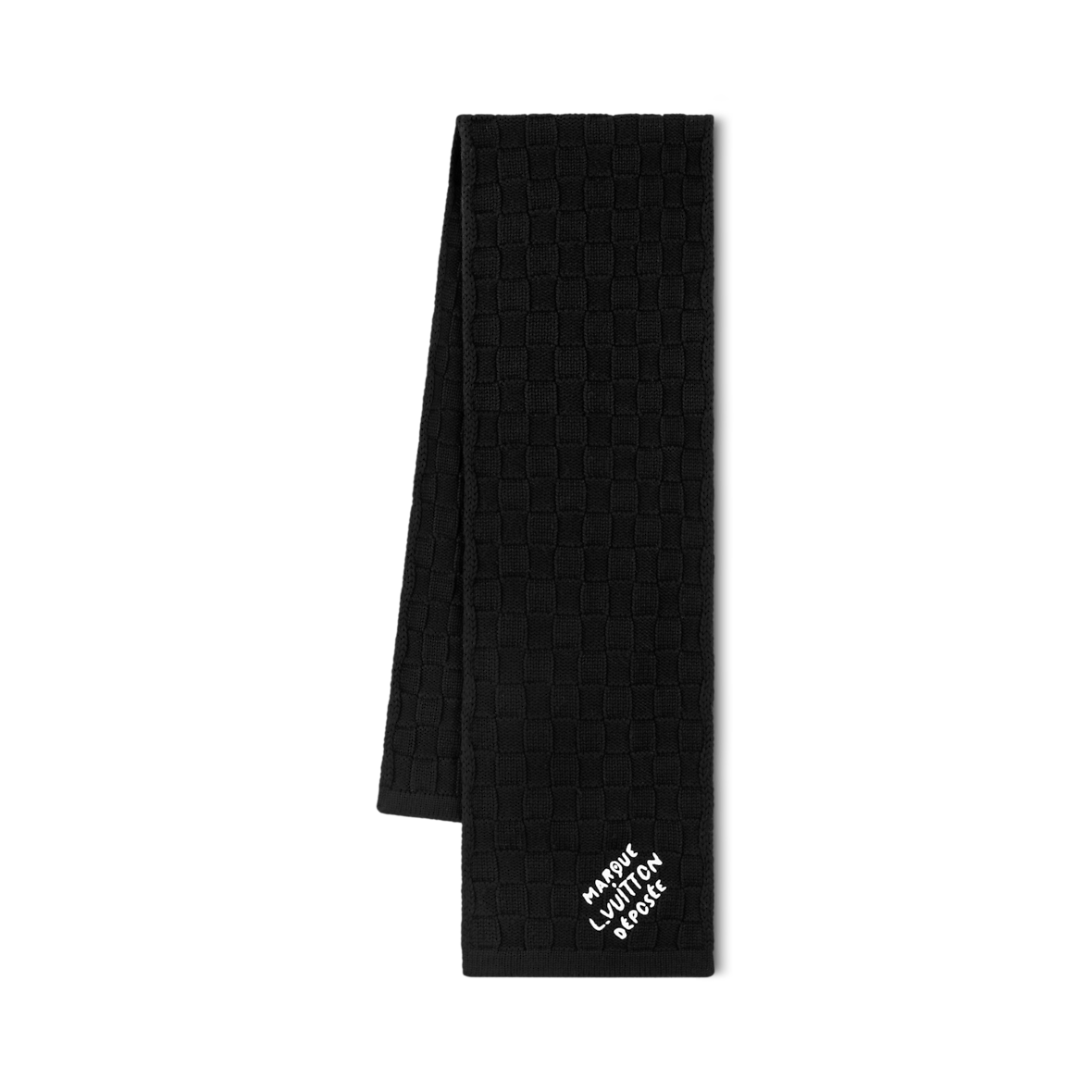 Bonnet Louis Vuitton Damier Snug Noir — vue 4