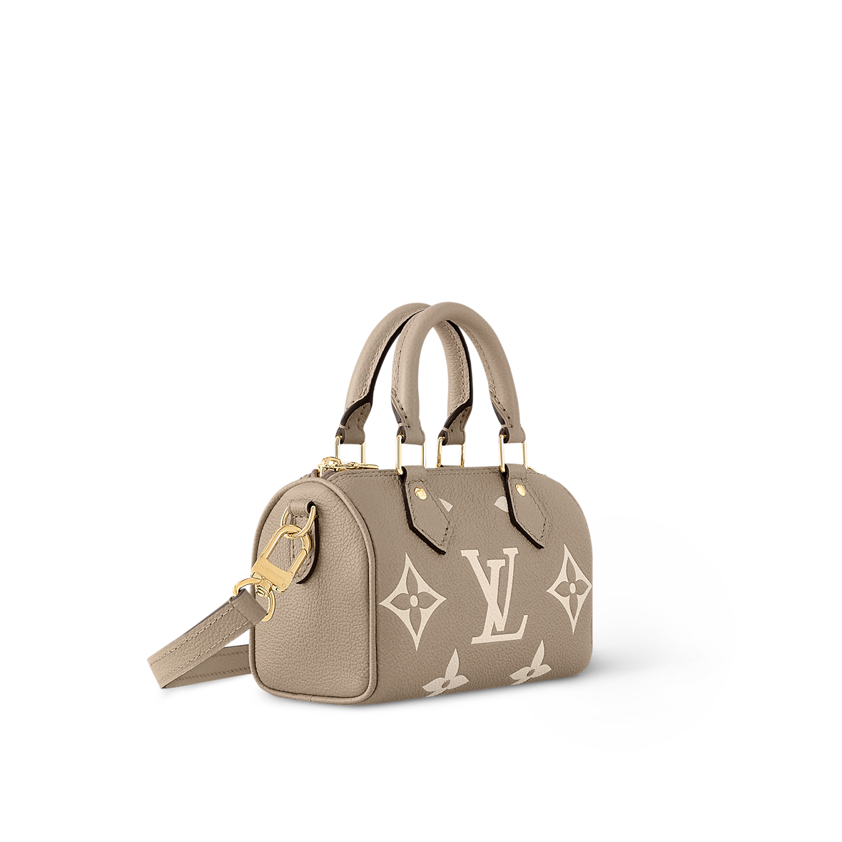 Sac Louis Vuitton Nano Speedy (F) — vue 3