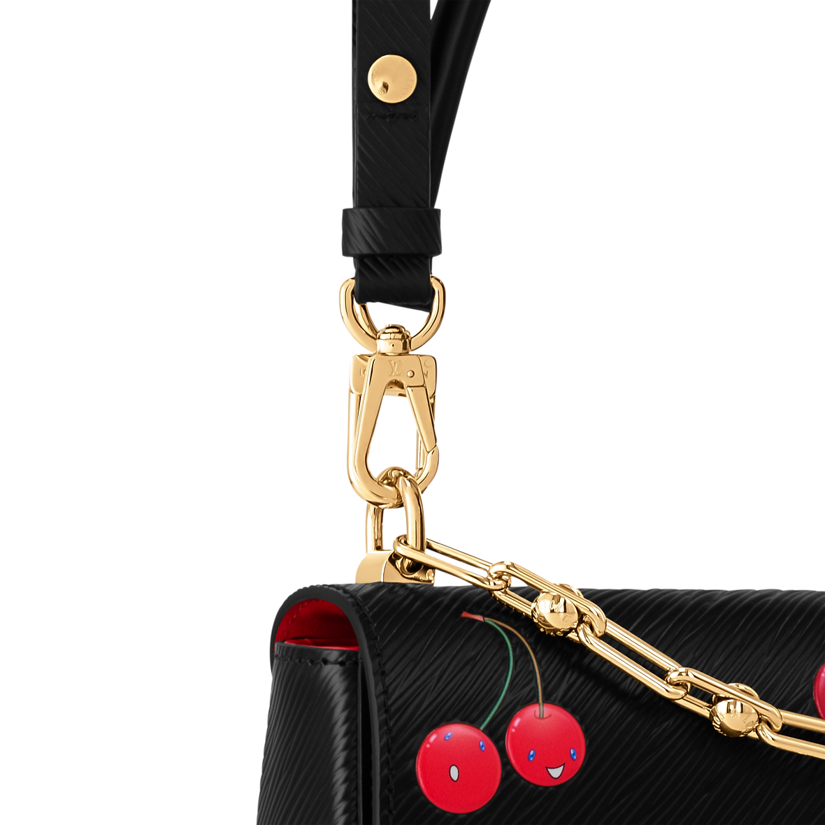 Sac Louis Vuitton Takashi Murakami Twist MM (F) — vue 3