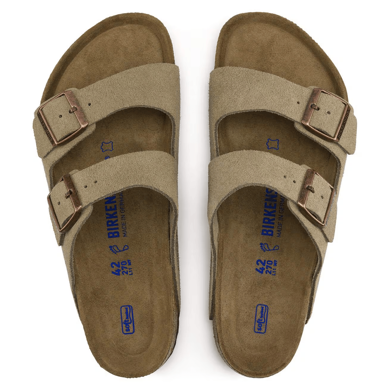 Sandales Birkenstock Arizona Taupe — vue 4