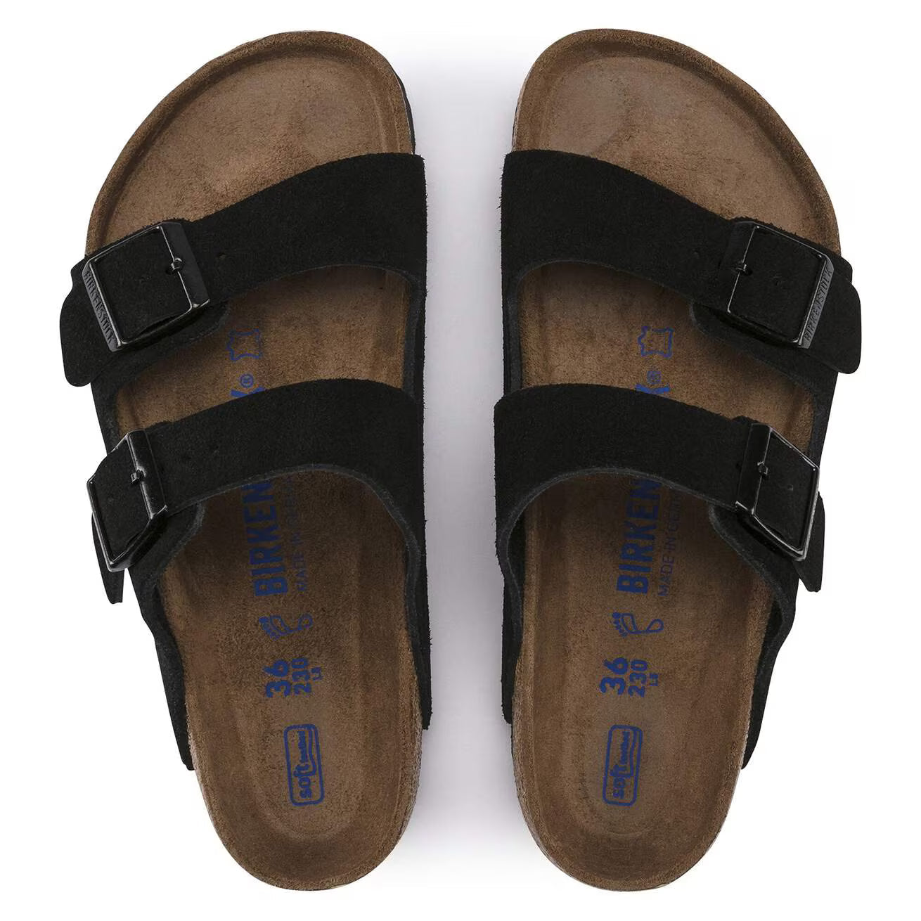 Sandales Birkenstock Arizona Noir — vue 4
