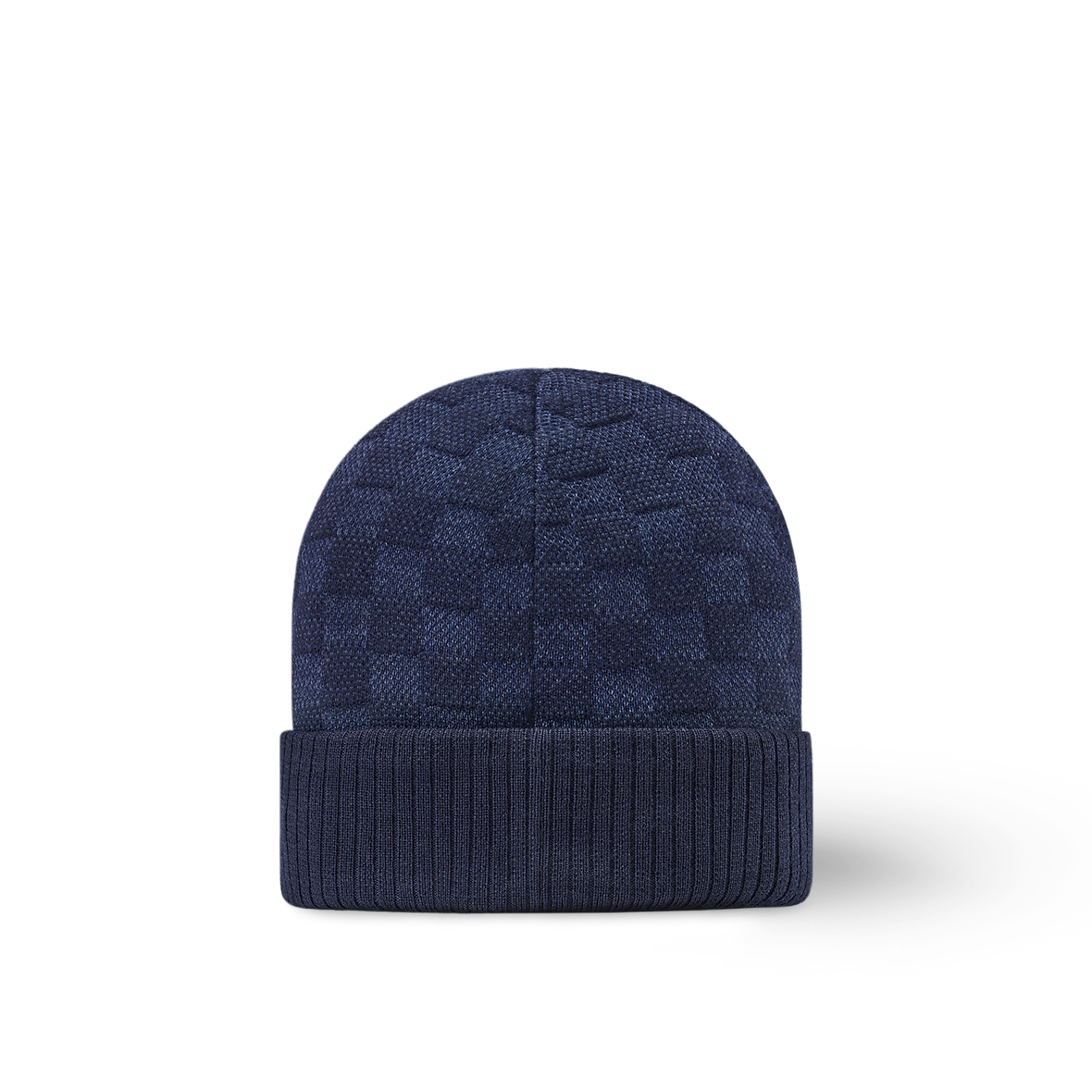 Bonnet Louis Vuitton Néo Petit Damier Bleu Marine — vue 3