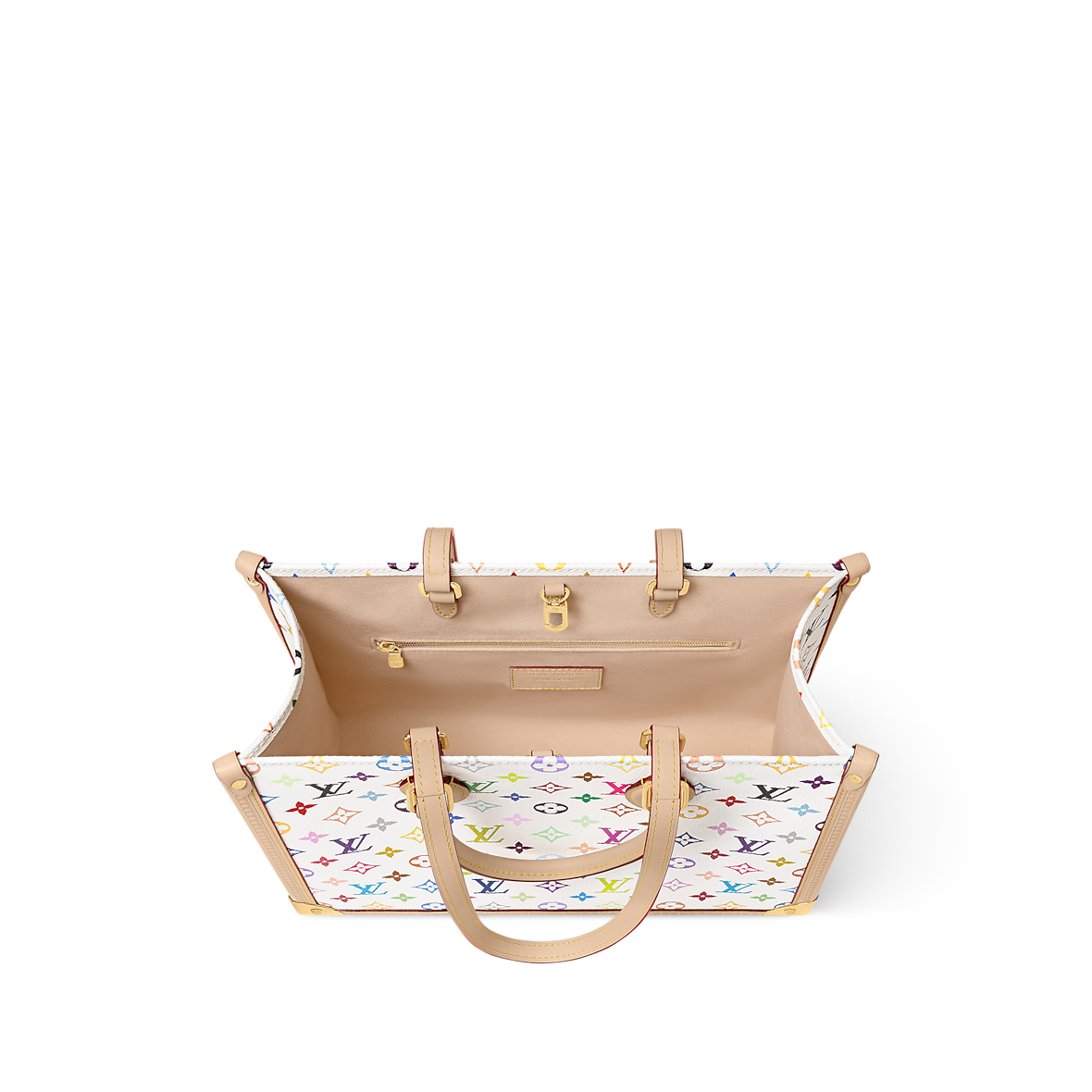 Sac Louis Vuitton Takashi Murakami Onthego MM (F) — vue 4