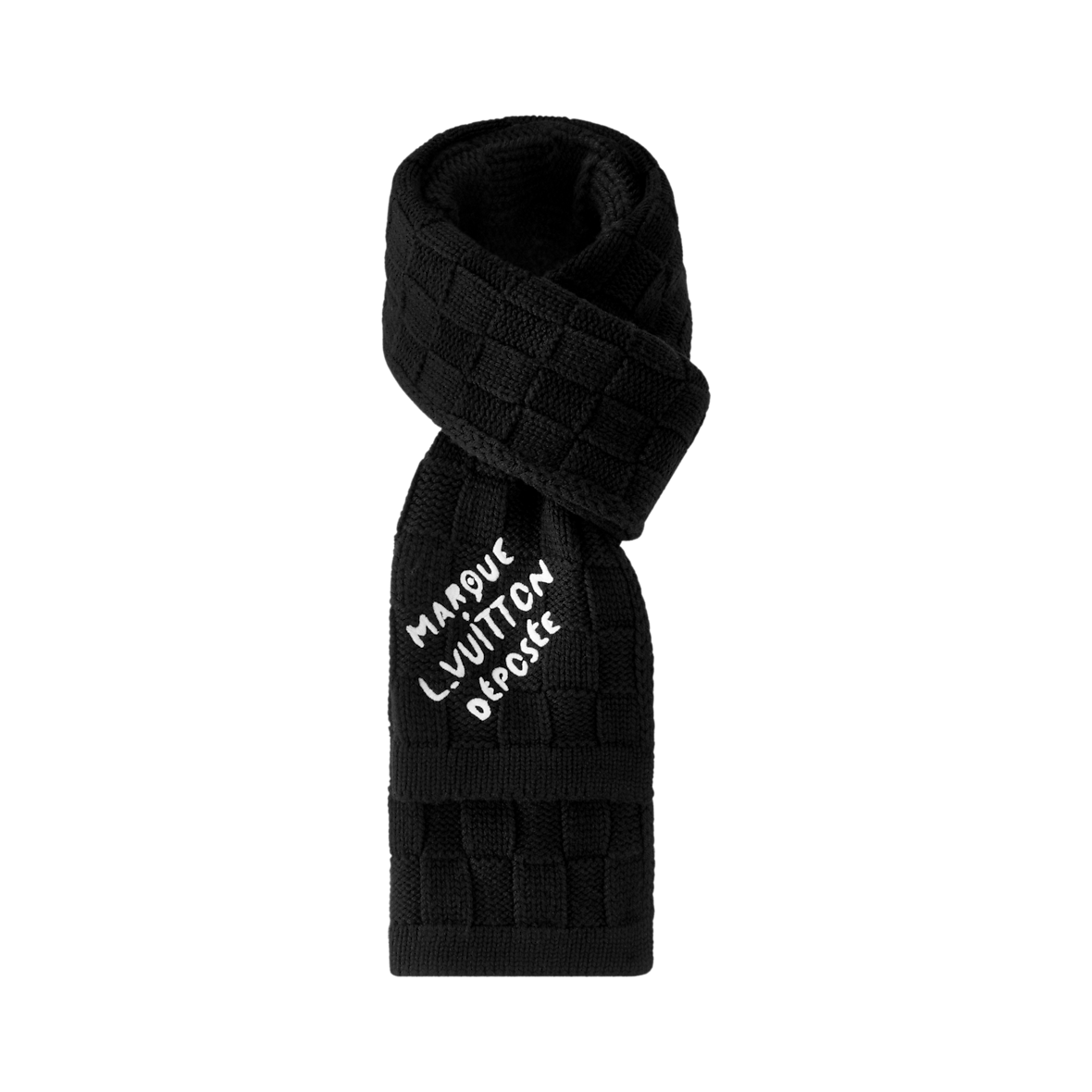 Bonnet Louis Vuitton Damier Snug Noir — vue 5