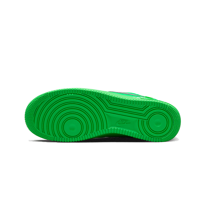 Baskets Off-White Nike Air Force One Clair Vert Spark — vue 2