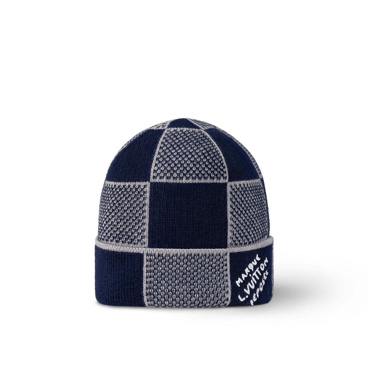 Bonnet Louis Vuitton Damier Heritage Bleu Marine