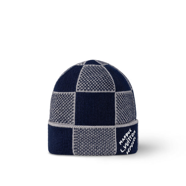 Bonnet Louis Vuitton Damier Heritage Bleu Marine