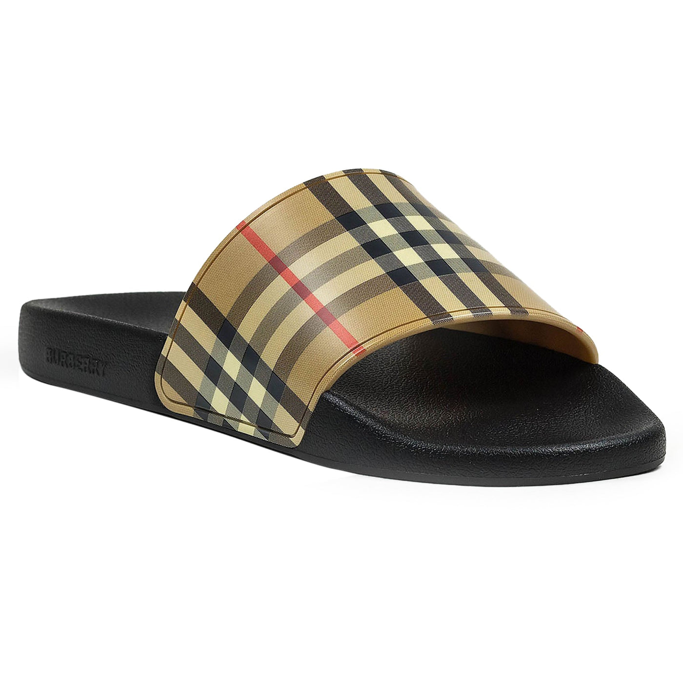 Claquettes Burberry Furley Beige — vue 2