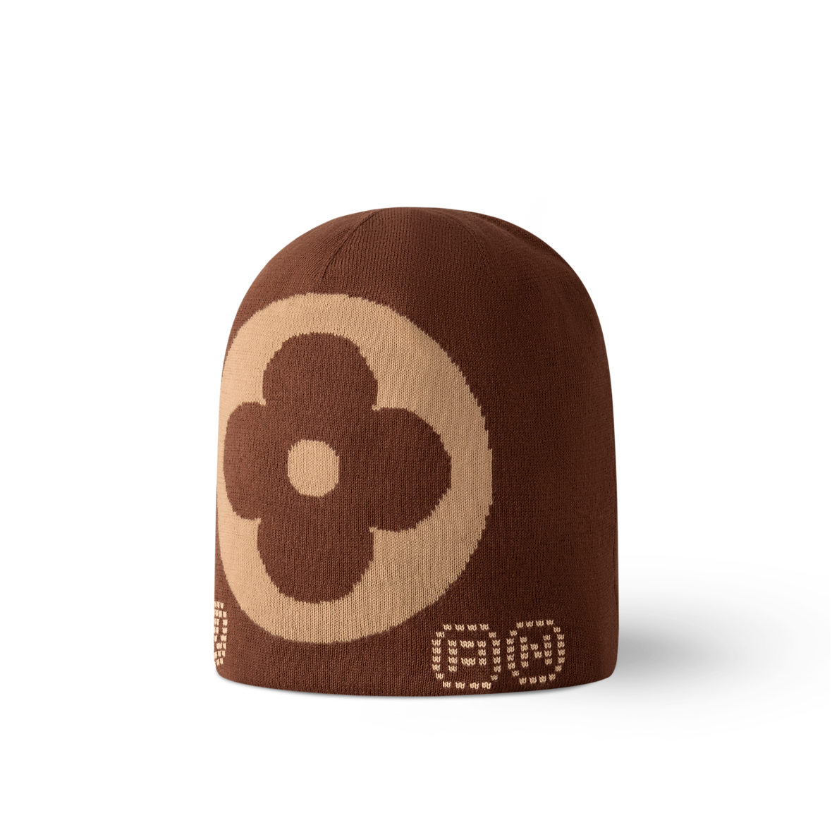 Bonnet Louis Vuitton Fit Monogram Marron — vue 2