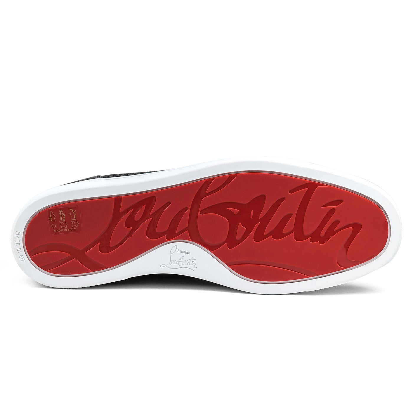 Baskets Christian Louboutin Rantulow Flat Grain Noir — vue 5