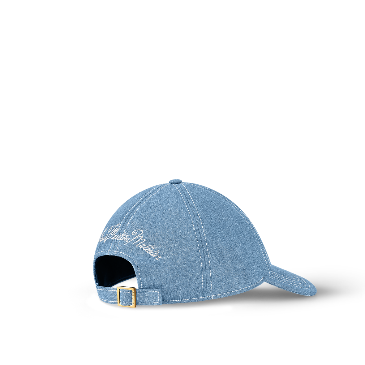Casquette Louis Vuitton En Denim — vue 3