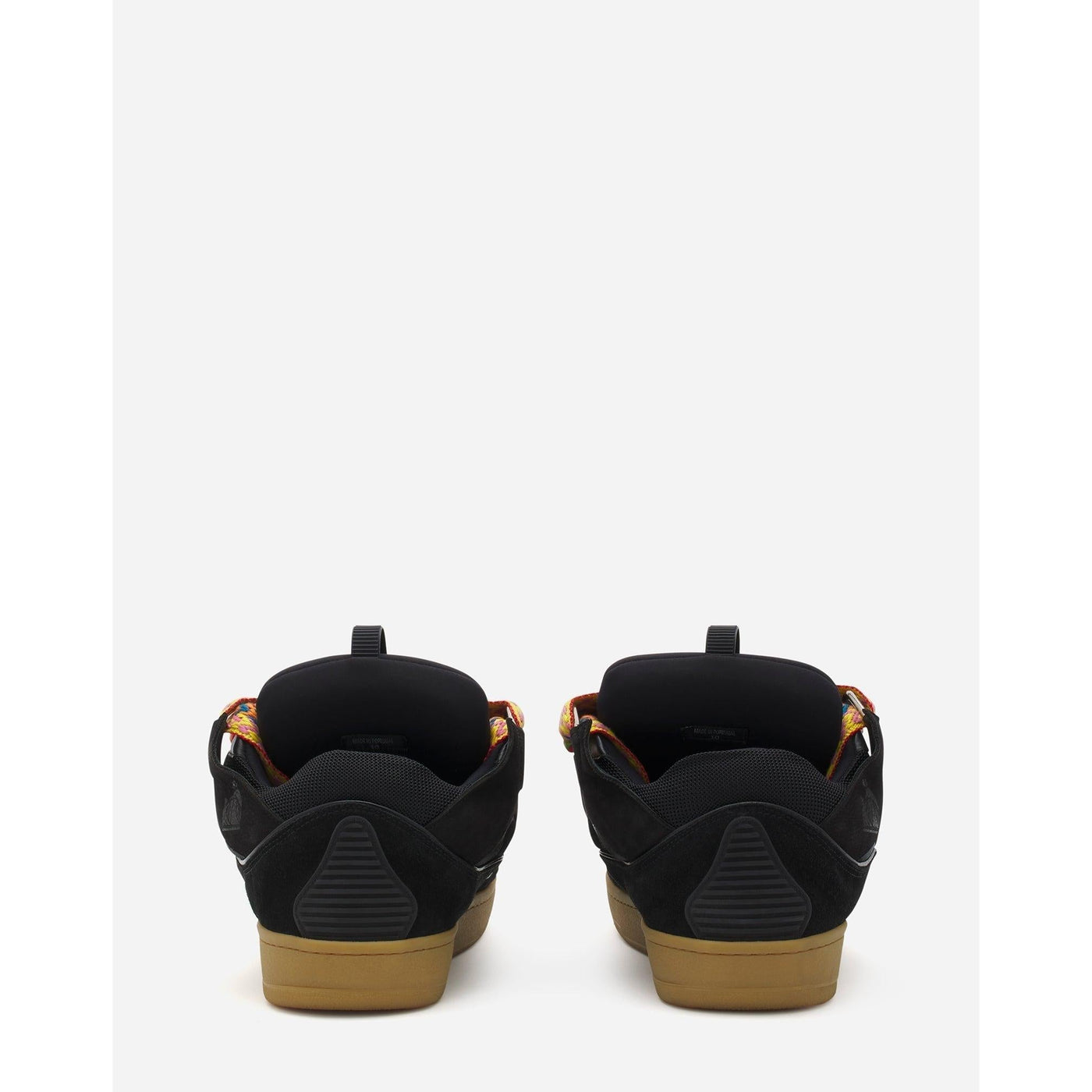 Baskets Lanvin Curb Noir Nappa — vue 4