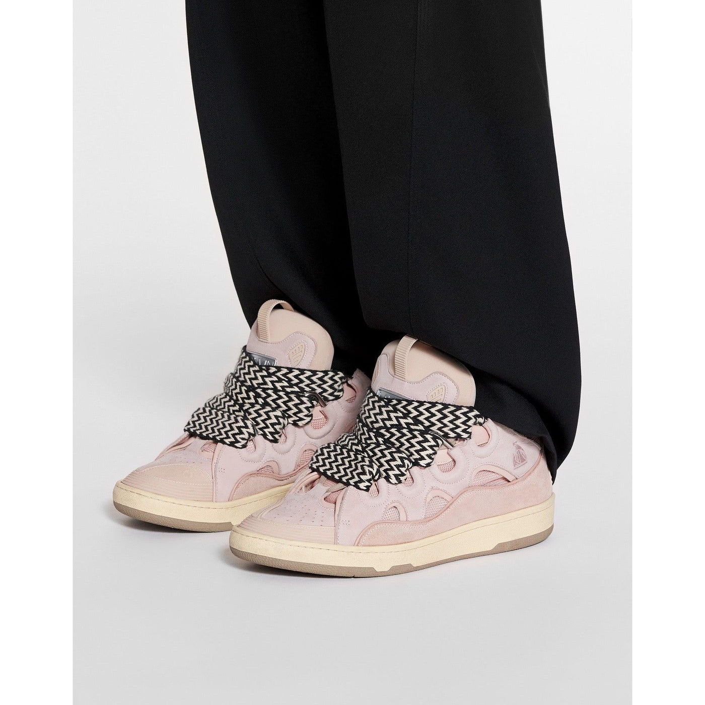 Baskets Lanvin Curb Rose Pâle — vue 6