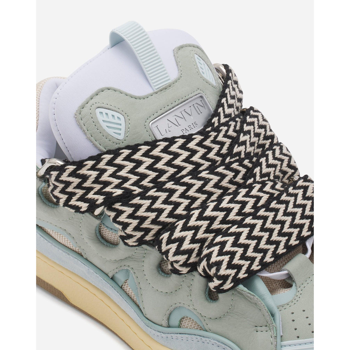 Baskets Lanvin Curb Bleu Pâle — vue 5