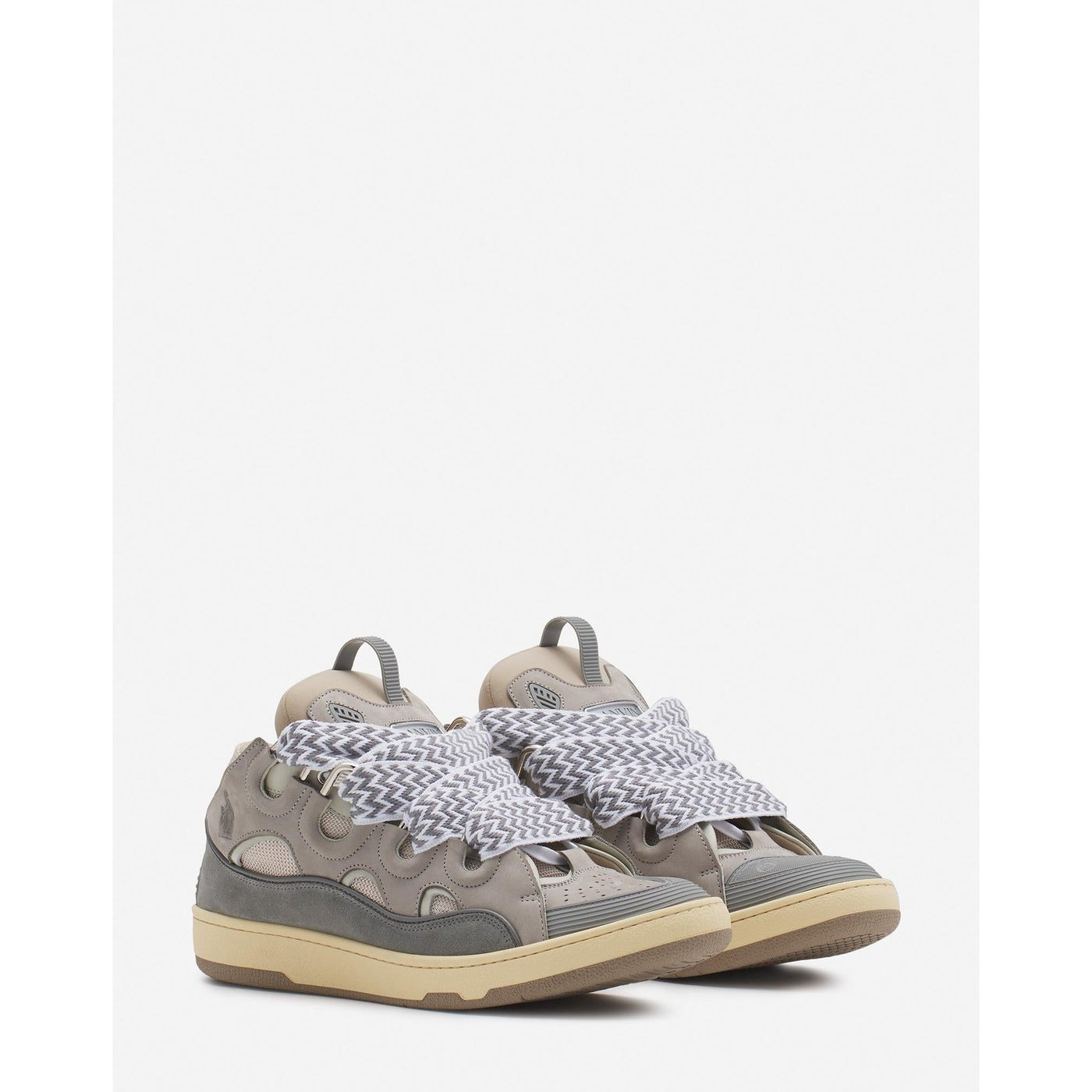 Baskets Lanvin Curb Gris — vue 2