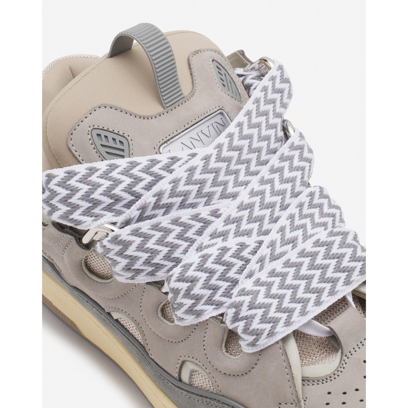 Baskets Lanvin Curb Gris — vue 5