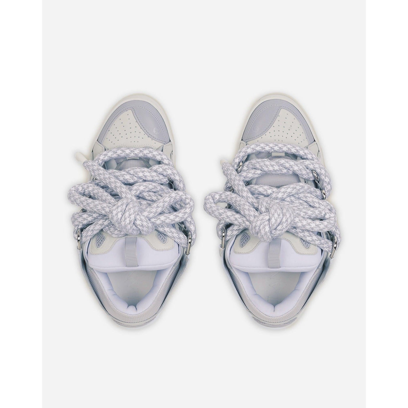 Baskets Lanvin Curb Snake Laces Blanc — vue 3