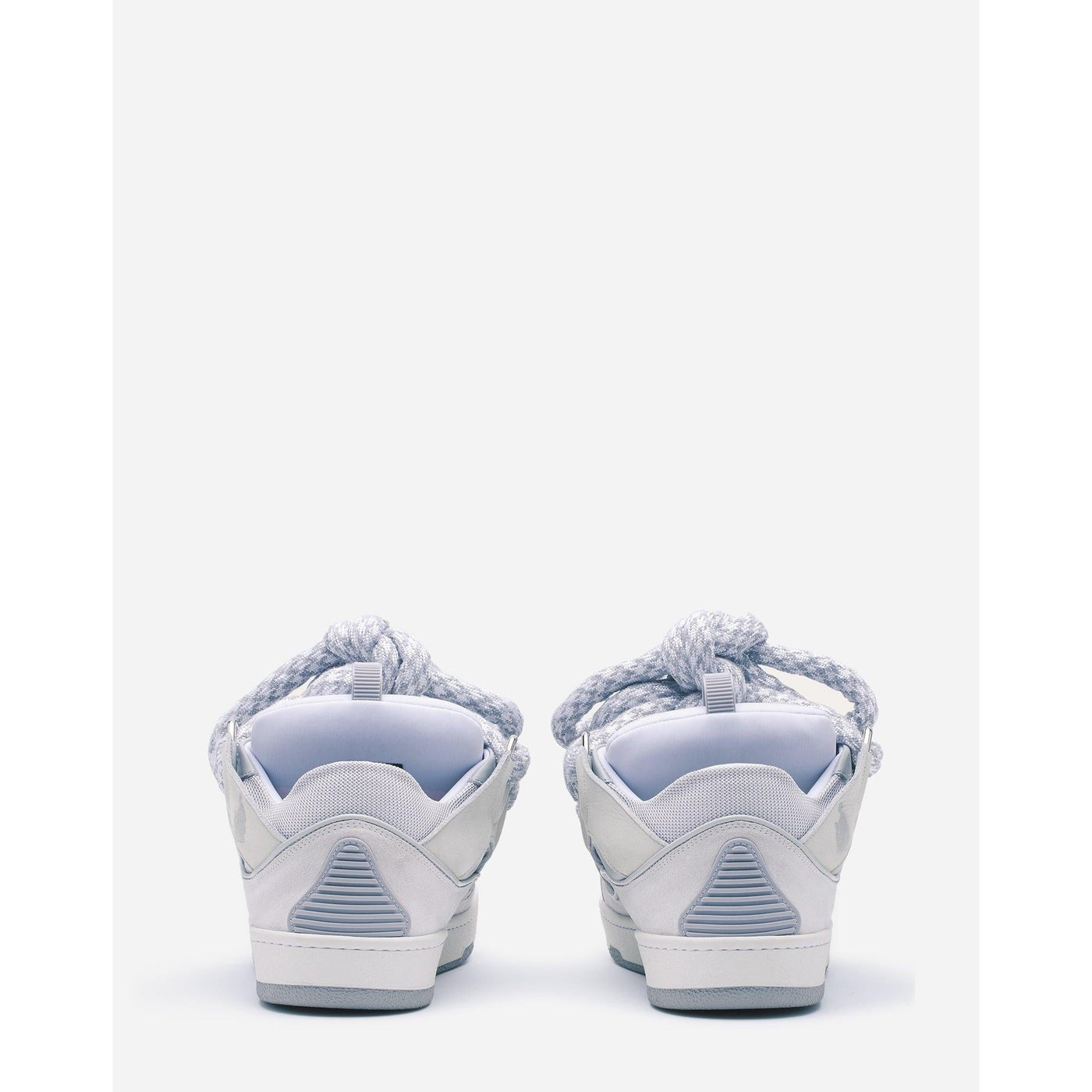 Baskets Lanvin Curb Snake Laces Blanc — vue 4