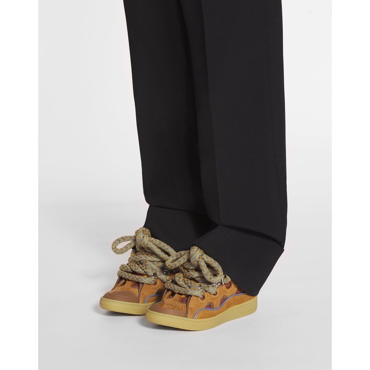Baskets Lanvin Curb Caramel — vue 6