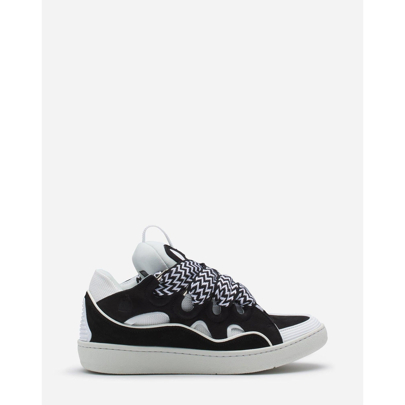 Baskets Lanvin Curb Noir/Blanc (F)