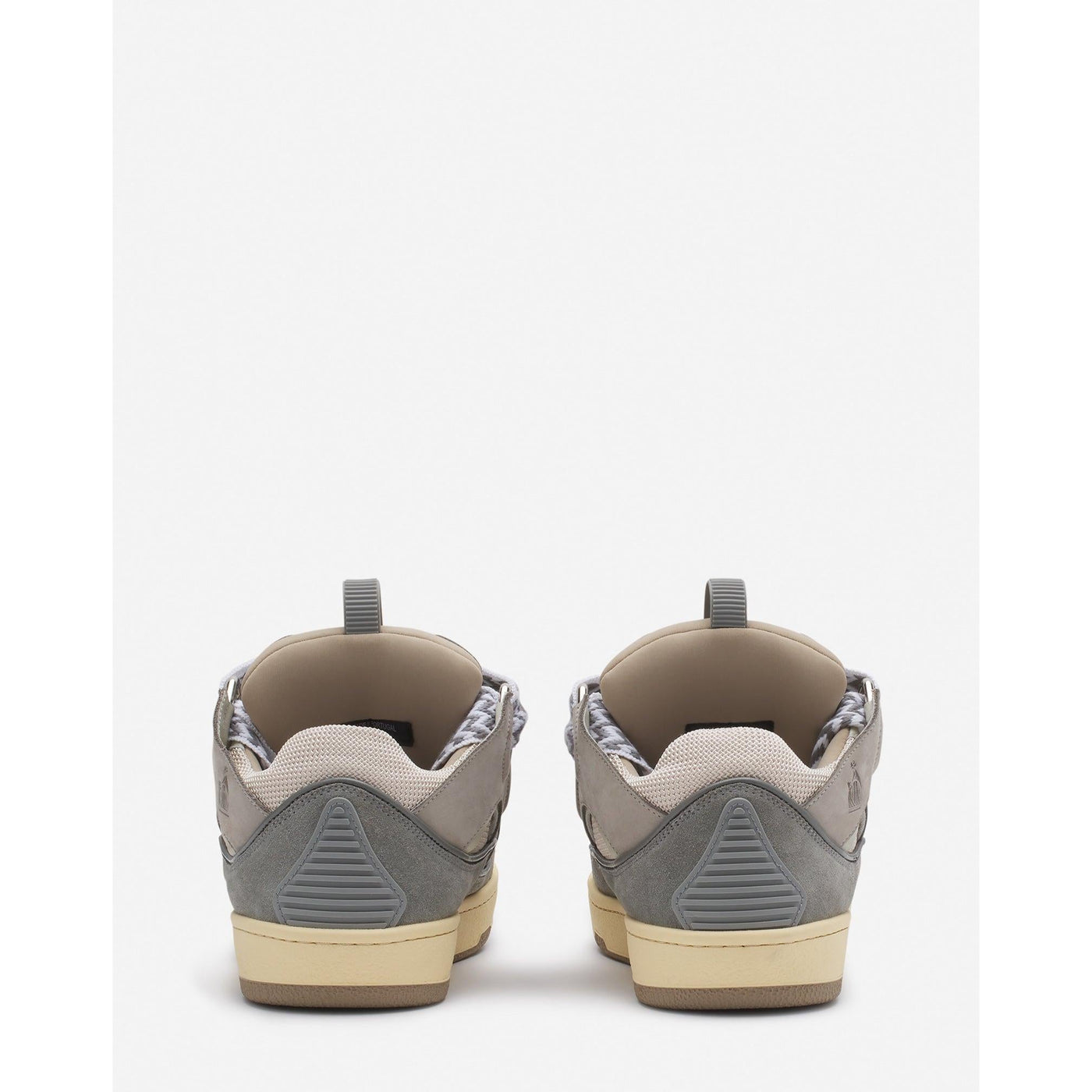 Baskets Lanvin Curb Gris (F) — vue 4