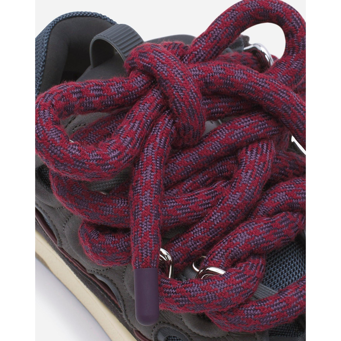 Baskets Lanvin Curb Gris Requin (F) — vue 5