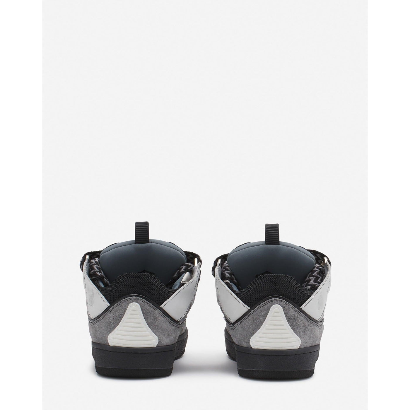 Baskets Lanvin Curb Blanc/Anthracite (F) — vue 4