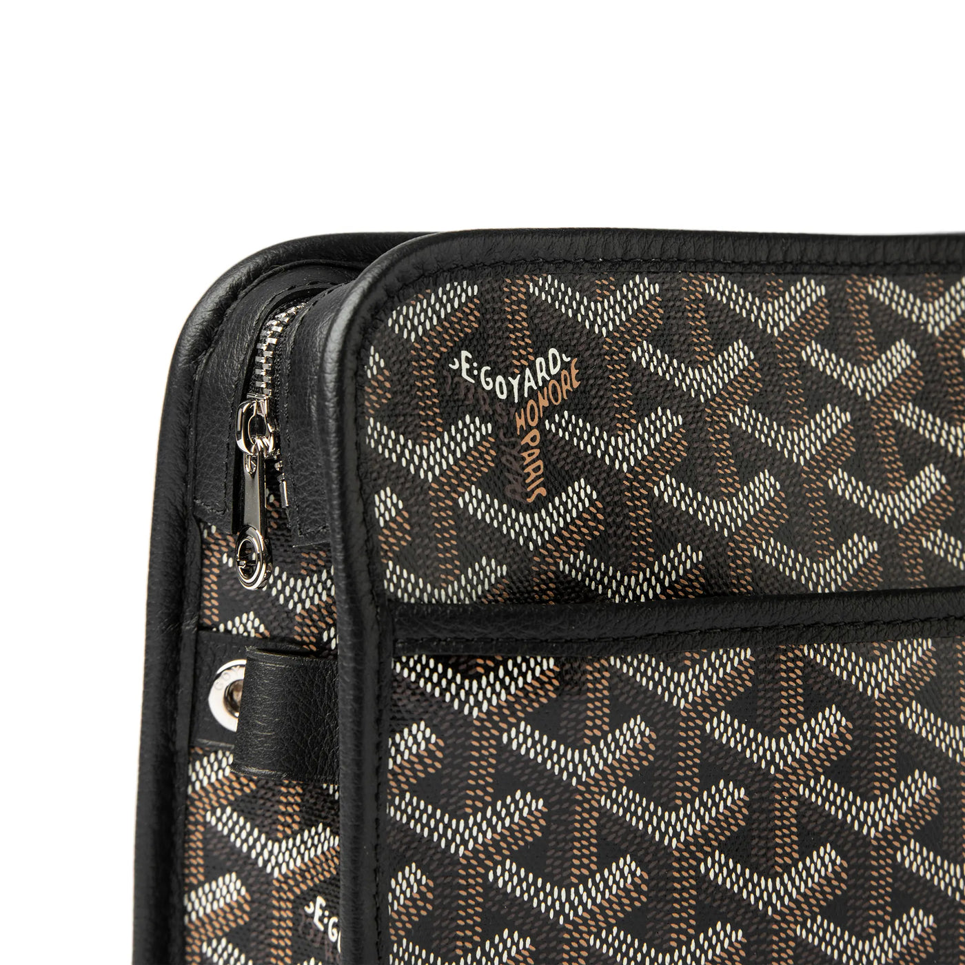 Trousse de toilette Goyard Jouvence MM Noir Washbag — vue 4