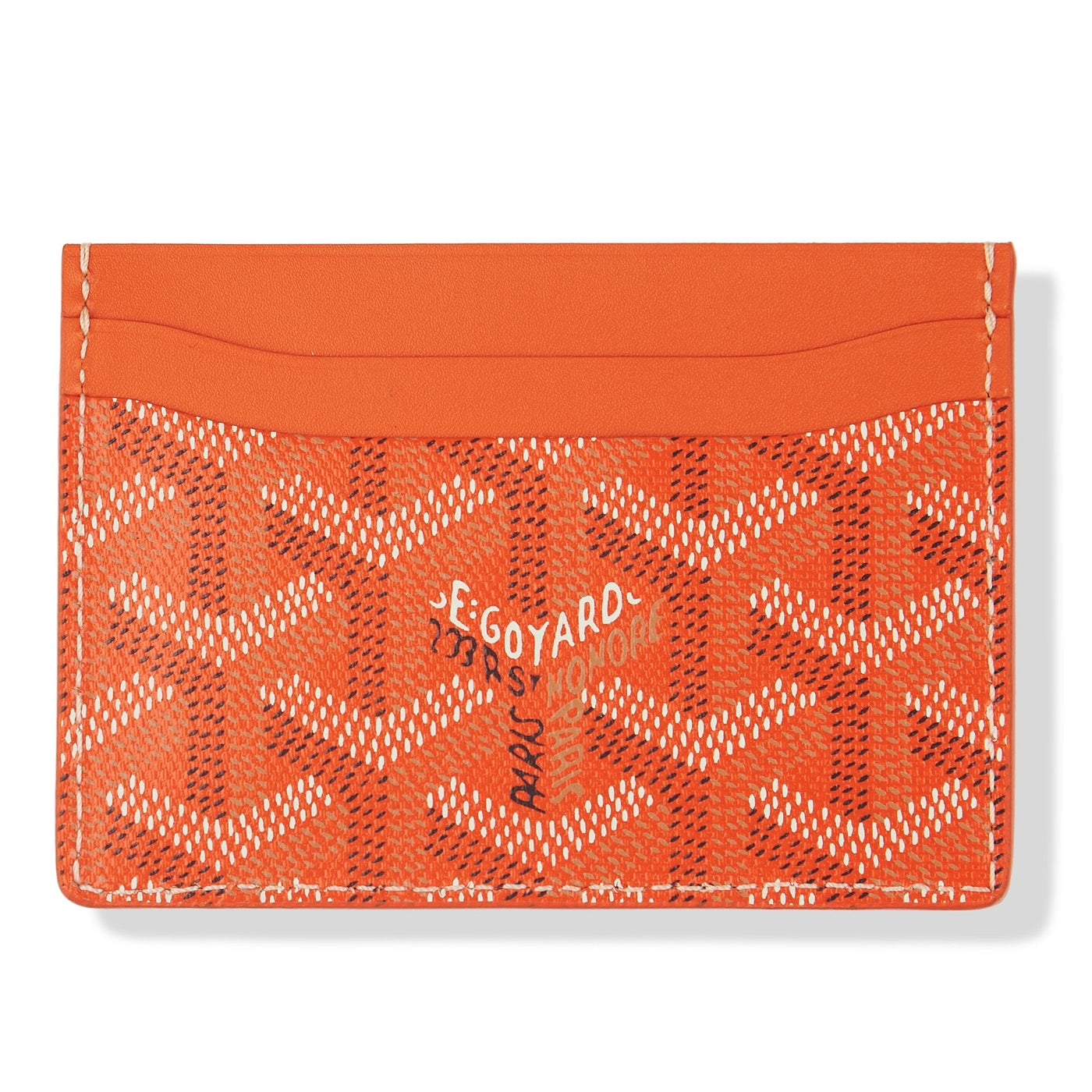 Porte-cartes Goyard Saint Sulpice Orange