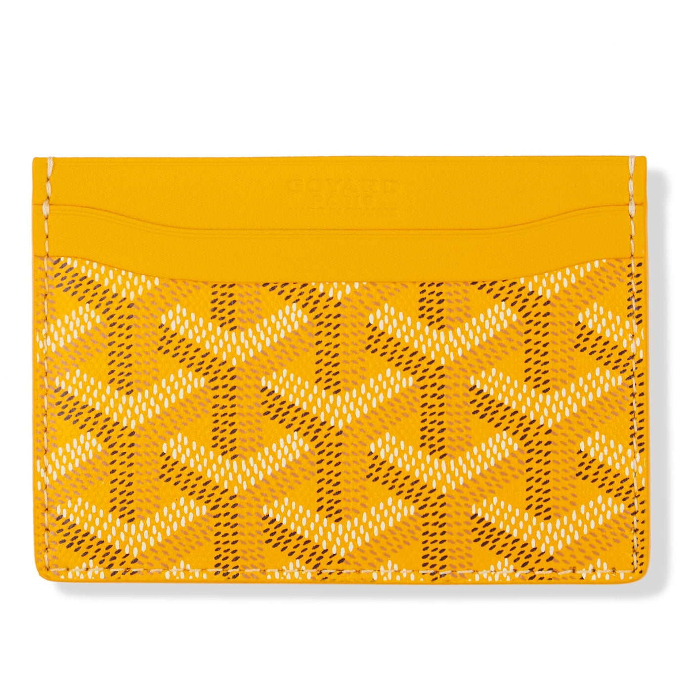 Porte-cartes Goyard Saint Sulpice Jaune — vue 2