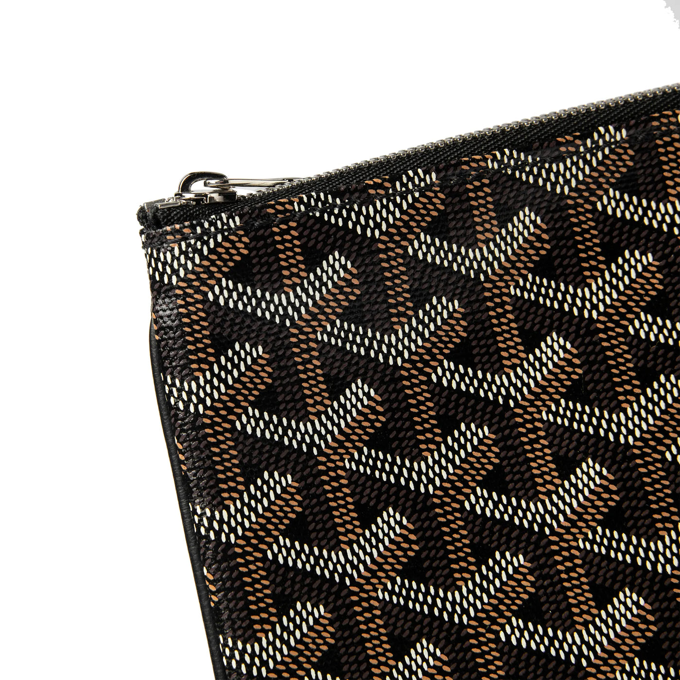 Pochette Goyard Senat MM Noir — vue 4