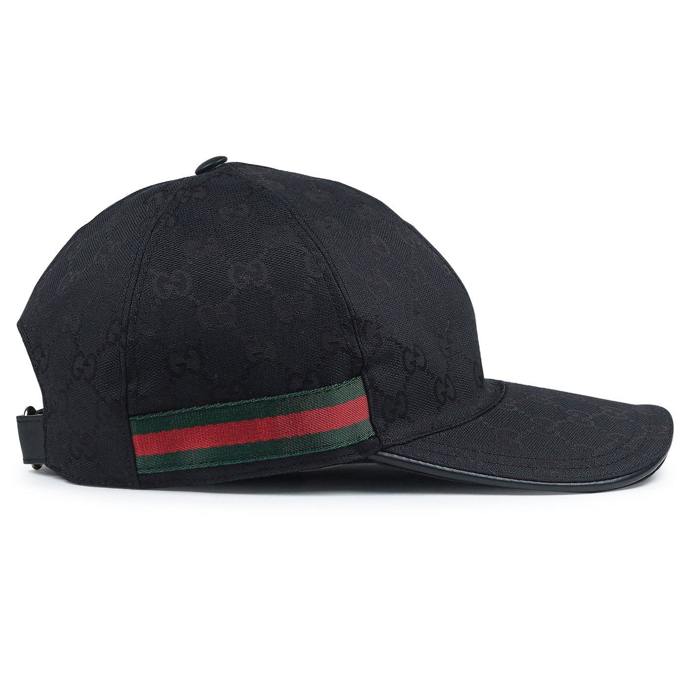 Casquette Gucci GG Canvas Noir Baseball — vue 2