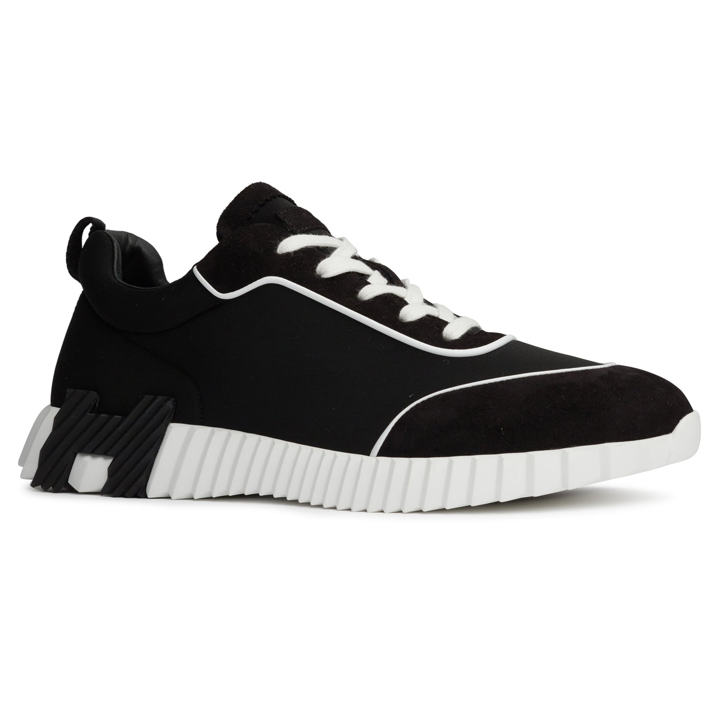 Baskets Hermès Bouncing Noir Blanc — vue 2