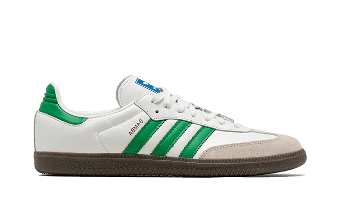 Baskets Adidas Samba OG Blanc Vert