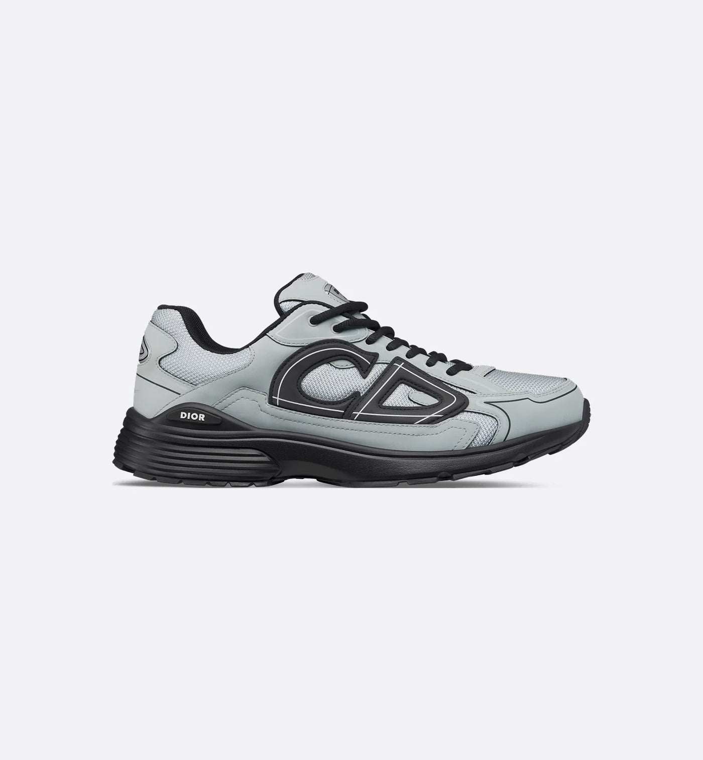 Baskets Dior B30 Argent Noir