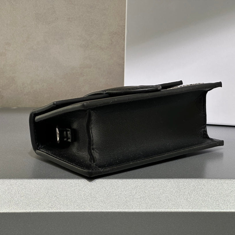 Sac Jacquemus le Grand Bambino Noir (F) — vue 3