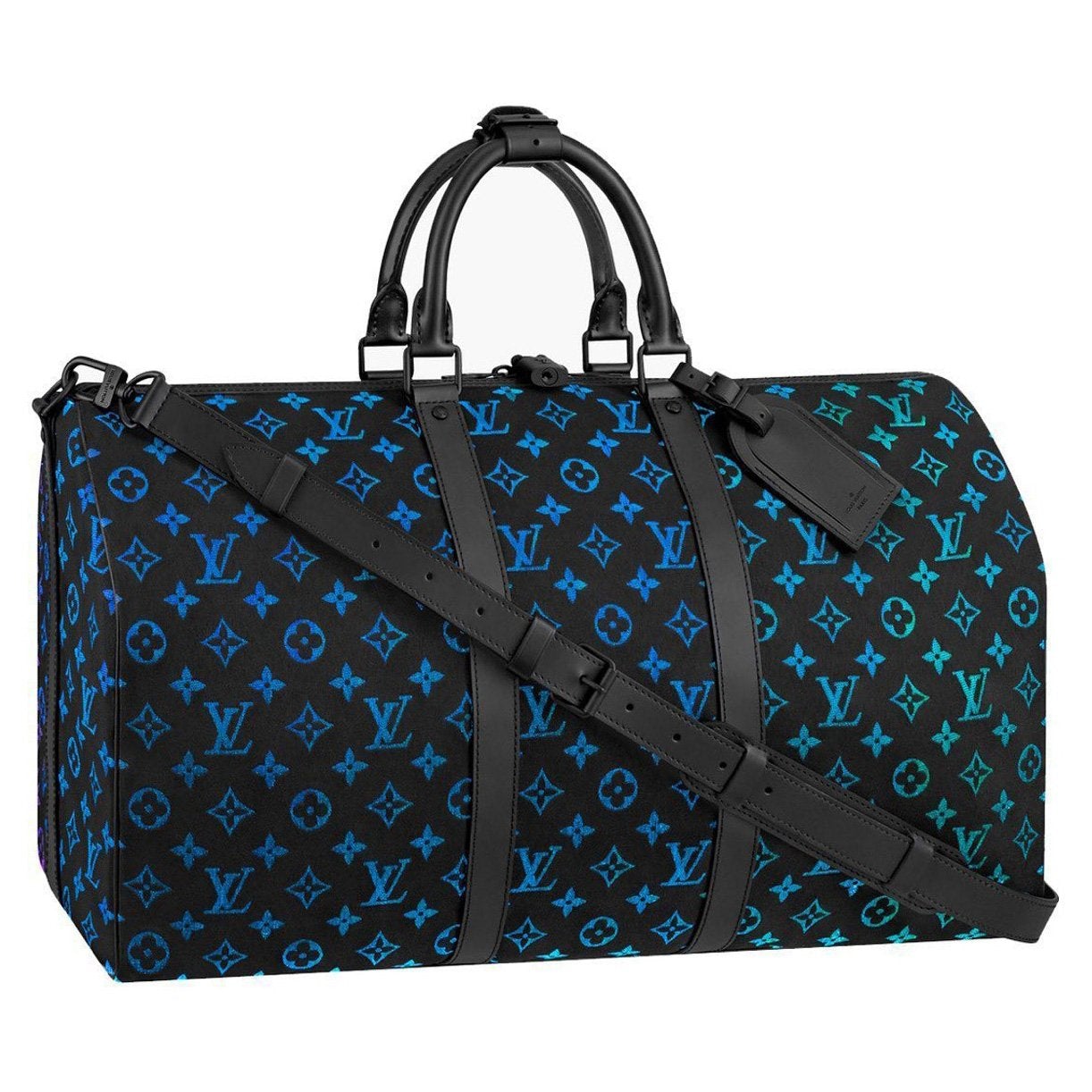 Sac Louis Vuitton Clair Up LED Keepall 50 — vue 3